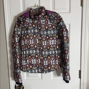 Levi’s Aztec Southwest Puffer Hooded Jacket - Women’s M